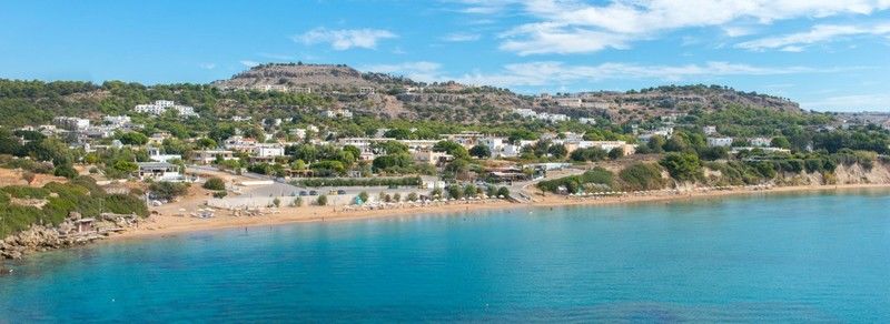 Anthi Maria Beach Apartments Pefki Екстериор снимка